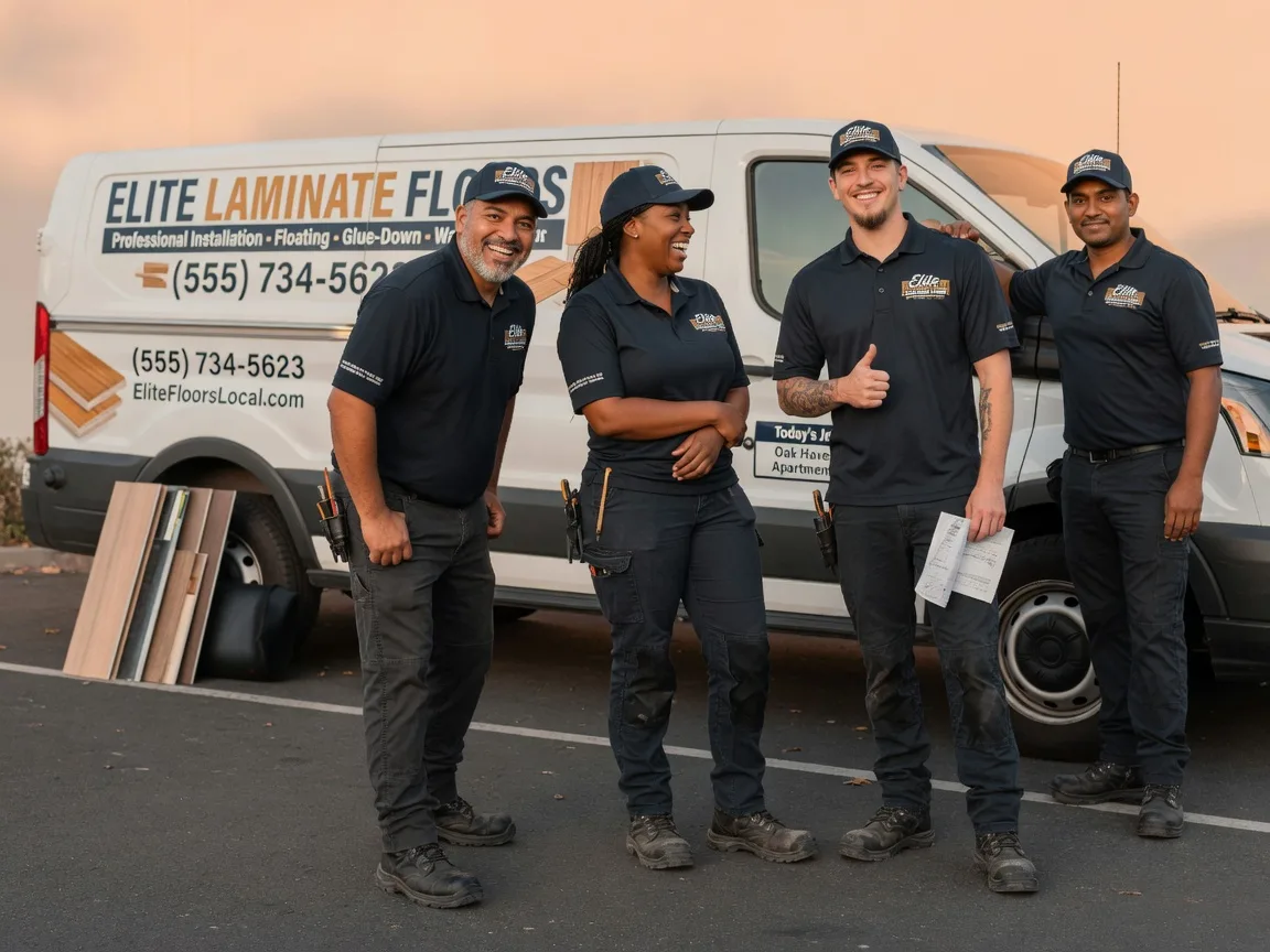 Laminate flooring installation company in Haskins, OH